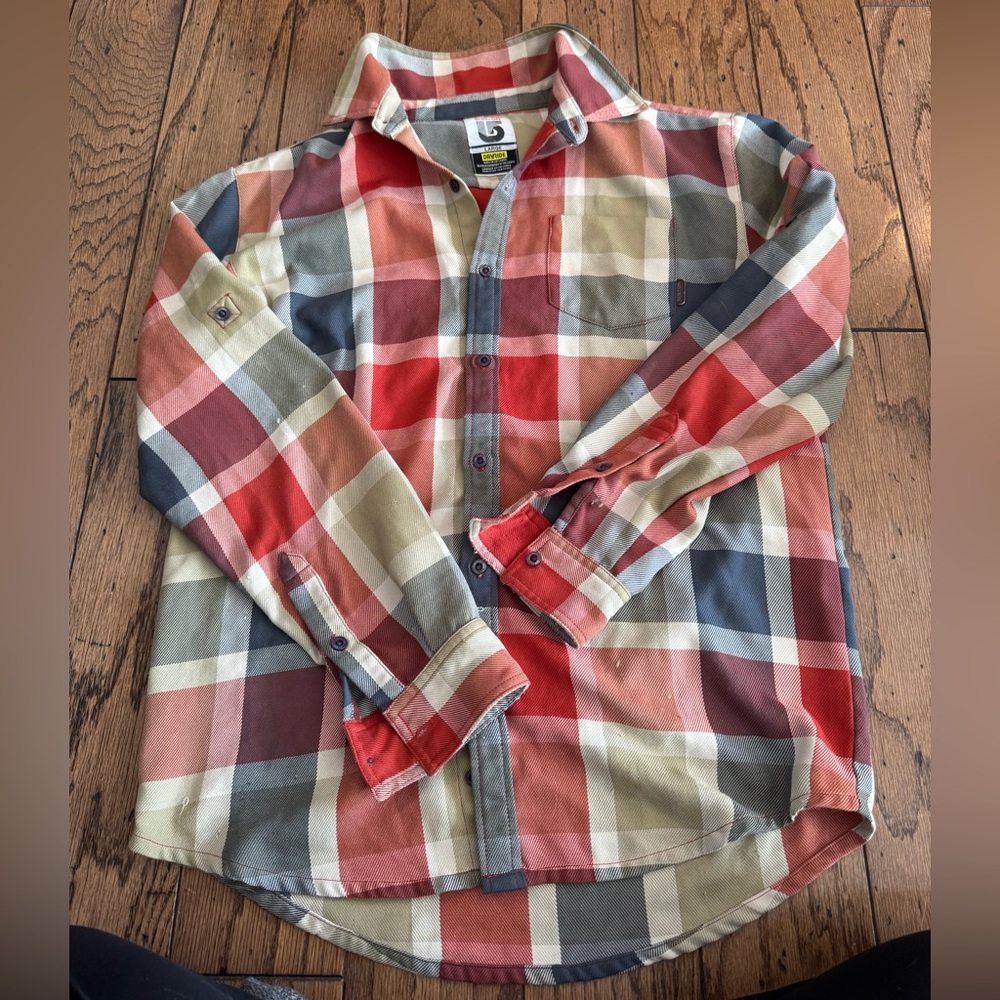 Men’s Burton Flannel. Size Large